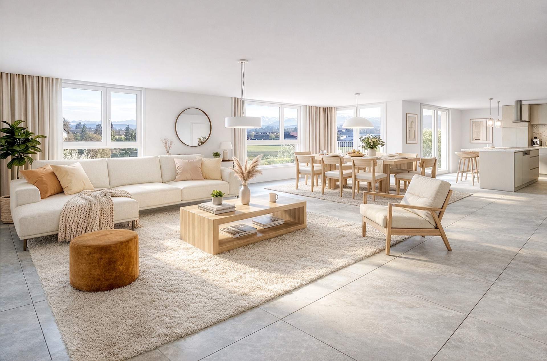 Appartement 4.5 pièces lumineux